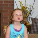 Amber clowning around